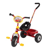 Cars Triciclo  con Cinturon y Guia